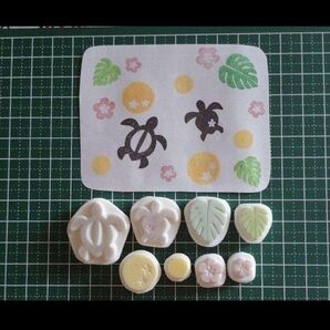 消しゴムはんこ ホヌ セット