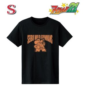 アイシールド21 西部ワイルドガンマンズ 半袖Tシャツ ブラック レディース S 村田雄介 稲垣理一郎 週刊少年ジャンプ 夏 黒