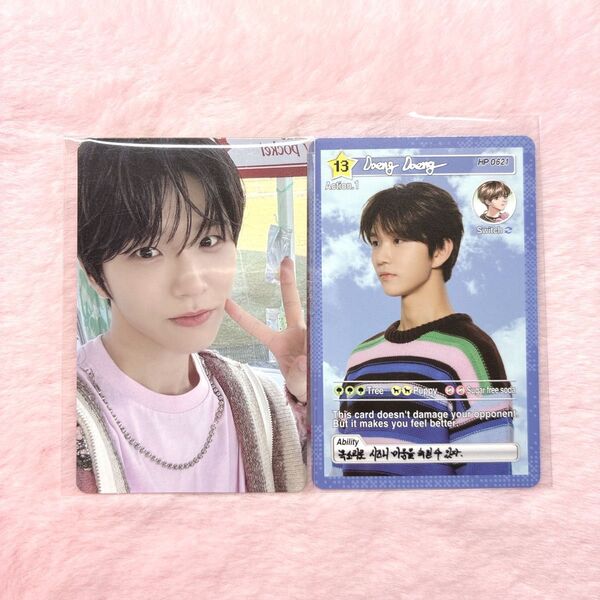 NCT WISH poppop LOGin ランダムトレーディングカード A (LOG_in) ver. ジェヒ トレカ