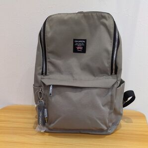 【新品未使用品】LISA LARSON リュック グレー 未使用 エコバッグ付き