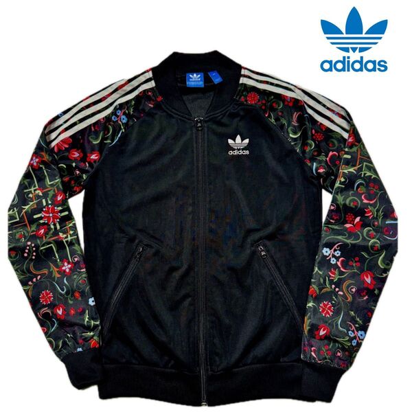アディダス オリジナルス トラックジャケット 花柄 フラワー ジャージ トラックトップ adidas originals