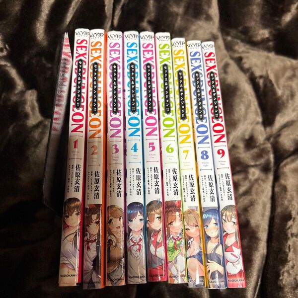 セックス&ダンジョン!! 1-9巻 全巻セット 中古 (ヴァンプコミックス) 佐原玄清/著 ミンカンスキー/原作