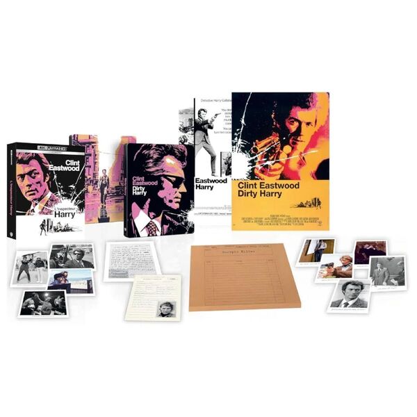 ダーティハリー 4K UHD+Blu-ray 2枚組 コレクターズ・エディション スチールブック Dirty Harry