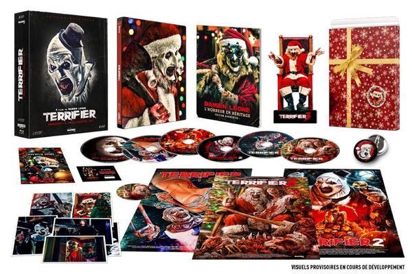 Terrifier トリロジー 4K UHD+Blu-ray 6枚組BOXスチールブック 終わらない惨劇 聖夜の悪夢 テリファー0