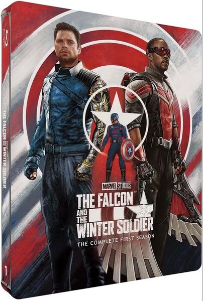 ファルコン&ウィンター・ソルジャー 4K UHD+Blu-ray 4枚組コレクターズ・エディション スチールブック 海外版