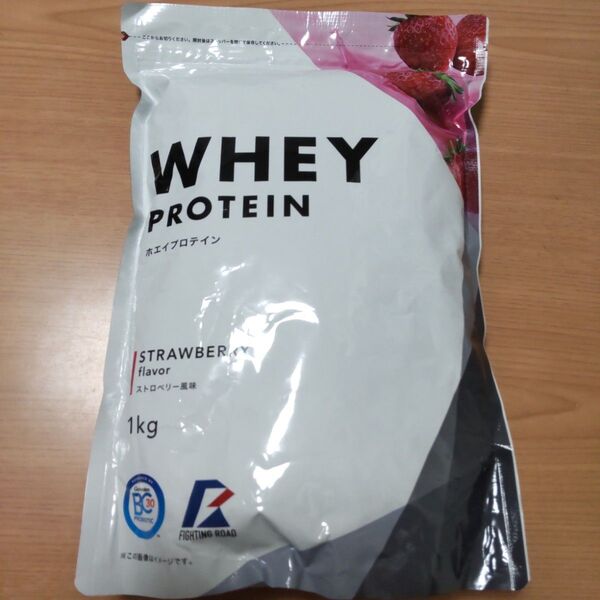 WHEY PROTEIN ストロベリー 1kg ファイティングロード