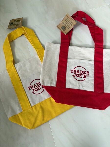 新品 トレーダージョーズ ミニトートバッグ