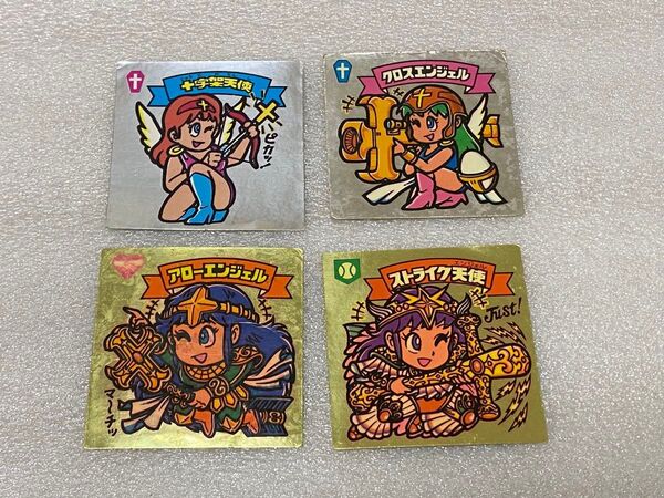 旧ビックリマン 十字架天使 クロスエンジェル アローエンジェル ストライク天使