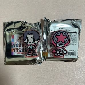爆上戦隊ブンブンジャー ミニキャラ トレーディングアクリルダブルクリップ ブンレッド 範道大也