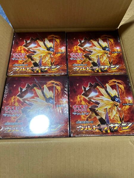 ポケモンカードゲーム ウルトラサン 未開封BOX シュリンク付き 完美品 ナタネ 1BOX