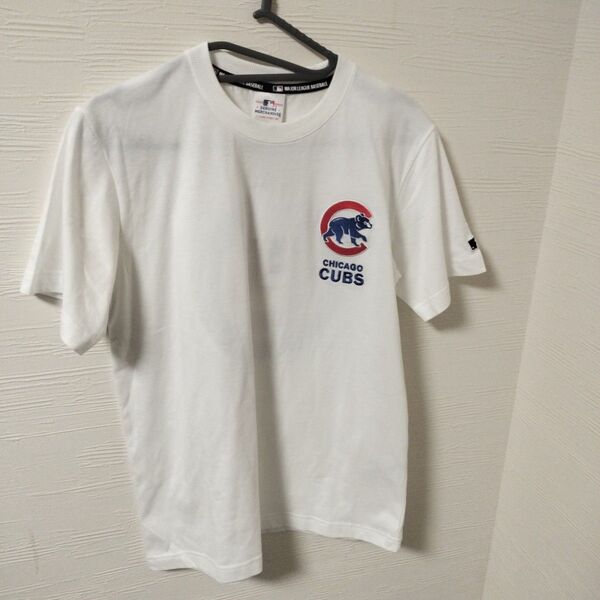 MLB シカゴ・カブス Tシャツ Sサイズ ホワイト Chicago Cubs