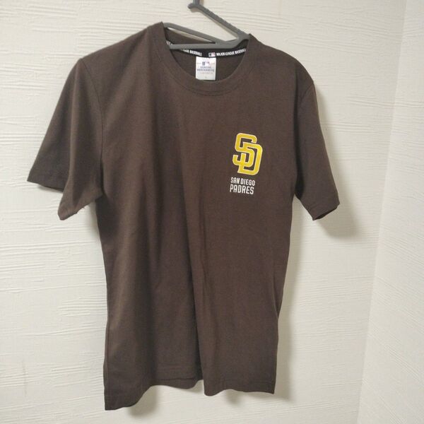 MLB サンディエゴ・パドレス Tシャツ ブラウン Lサイズ San Diego Padres