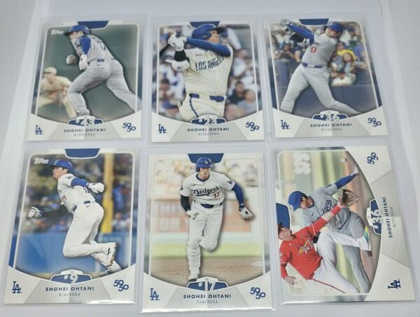 Topps 2024 Shohei Ohtani 大谷翔平 50/50 6枚セット Los Angeles Dodgers