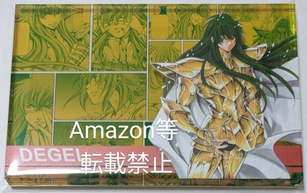 聖闘士星矢 THE LOST CANVAS 冥王神話 外伝 中国 公式特典 アクリルブロック 水瓶座デジェル ロストキャンバスLC