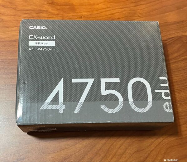 美品▲CASIO 電子辞書 高校生モデル XD-SV4750 (AZ-SV4750edu) 専用ケース付き XD-SX4800同等