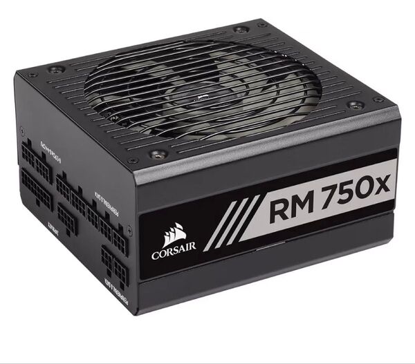 Corsair RM750x 80PLUS GOLD認証取得 750W静音電源ユニット