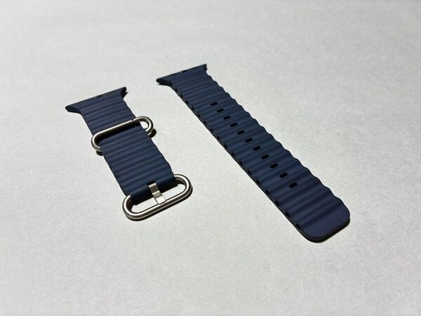 新品 未使用 Apple Watch ultra2 ネイビー オーシャンバンド 49mm アップルウォッチ ウルトラ2 純正品