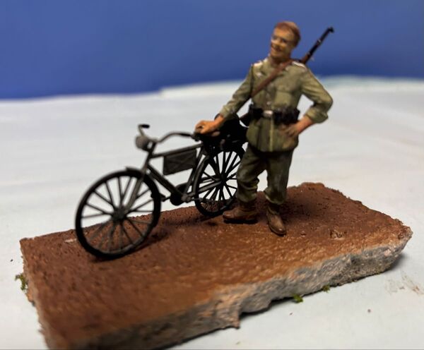 タミヤ 1/35 ドイツ軍自転車行軍-2