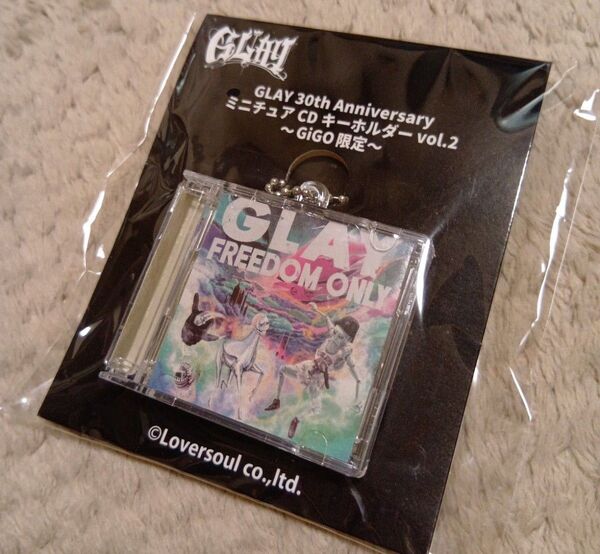 GLAY 30th Anniversary ミニチュアCDキーホルダーvol.2 GiGO限定