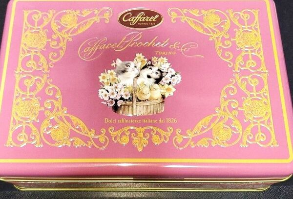 caffarel カファレル ローザ缶 高級チョコレート