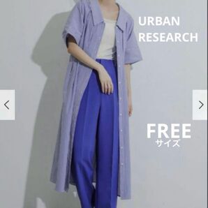 URBANRESEARCH ウエストタックシャツワンピース FREE