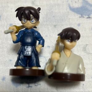 【新品/未使用】チョコエッグ 名探偵コナン 4 江戸川コナン & 沖田総司