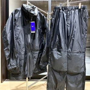 新品◆ ミズノ ベルグテック EX レイン ウェア 上下 セット MIZUNO 雨具 登山 山岳 コート ハイキング トレーニング