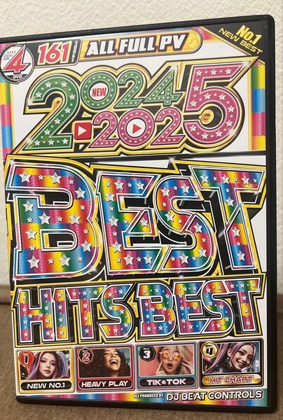 2024-2025 BEST HITS BEST!4枚組DVD
