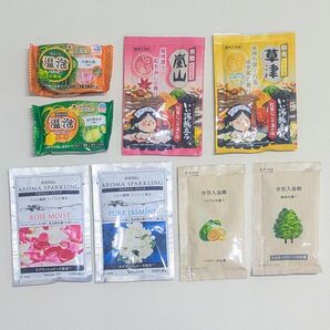 入浴剤8種詰め合わせセット