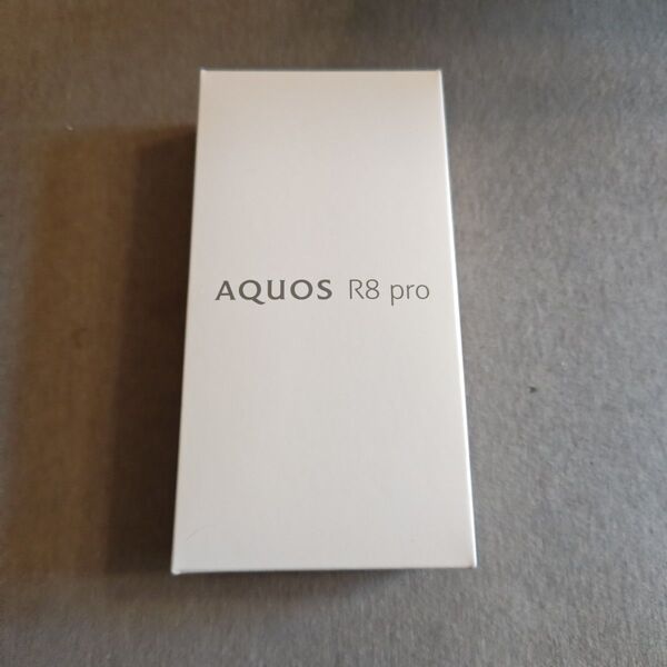 AQUOS R8 pro ブラック SH-R80P 新品