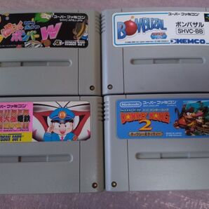 スーパーファミコンソフト 4本セット
