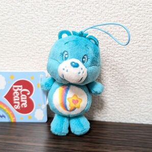 ケアベア ぷちマスコット4 ブルー 青 ぬいぐるみ