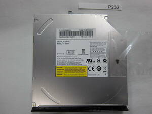 【DVD-ROM】 DS-8D9SH 12.7mm Phillips&Lite-on＋ベゼル( EPSON Endeavor NJ3700E )＋取付金具+ネジ 送料198円～ #8