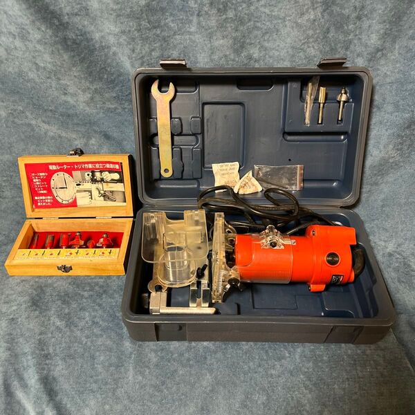 E-Value トリマー EWT-400 電動工具 DIY おまけのビット付き 藤原産業 イーバリュー