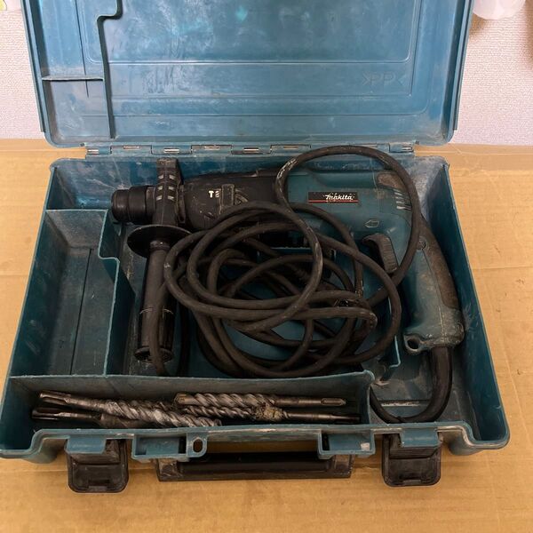 マキタ 電動ハンマドリル 100V 24mm ハンマードリル HR2441 電動工具 makita おまけのキリ付き