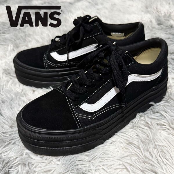 VANS ヴァンズ 3SOLE オールドスクール 3ソール V36CF 厚底 スニーカー