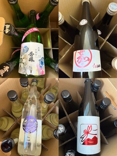 日本酒4種類12本セット720ml