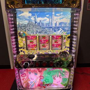 パチスロ 実機 マクロスF コイン不要機付 西濃運輸支店止め本州四国地方送料無料