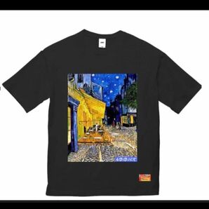 A.D.D.I.C.T(アディクト)●ゴッホ カフェテラスの夜 Tシャツ