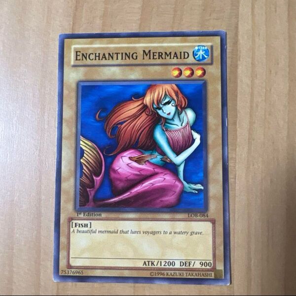 遊戯王EnchantingMermaid 1st Edition LOB-054