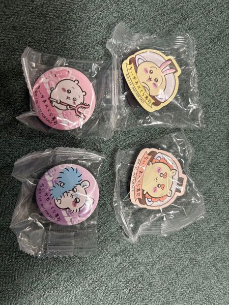 くら寿司×ちいかわ 缶バッジ マグネットシート