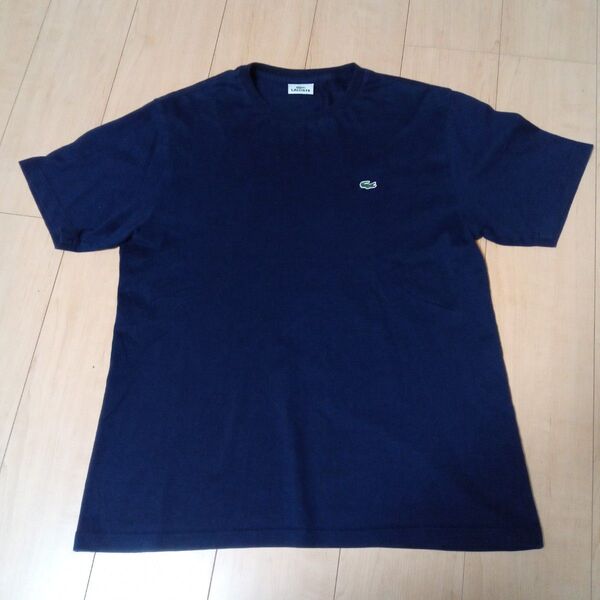 LACOSTE 半袖Tシャツ ネイビー メイド・イン・ジャパン