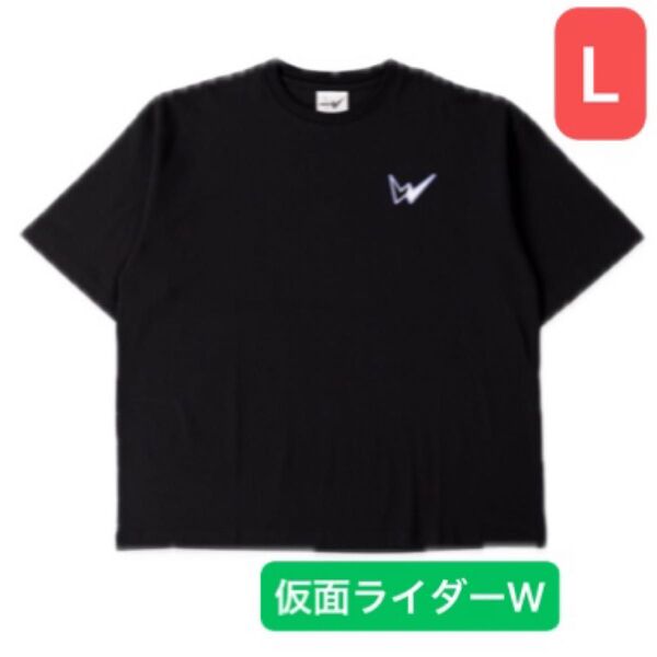 仮面ライダーW メンズTシャツ Lサイズ 黒 しまむら アベイル