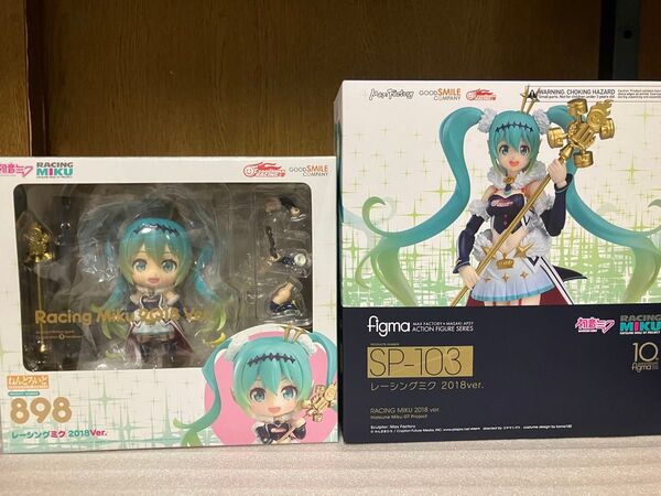 初音ミク レーシングミク 2018Ver. ねんどろいど+figma セット