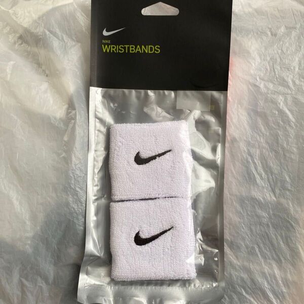 NIKE ナイキ リストバンド ホワイト 1袋