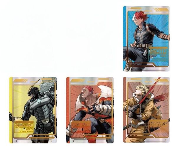 僕のヒーローアカデミア ヒロアカ 原画展 グッズ付チケット 特典グッズ コレクションカードセット