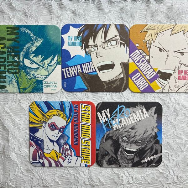 僕のヒーローアカデミア ヒロアカ 原画展 アートコースター