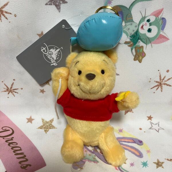 ディズニーストア プーさん ぬいぐるみキーチェーン