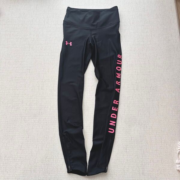 UNDER ARMOUR レギンス ブラック/ピンク Mサイズ アンダーアーマー