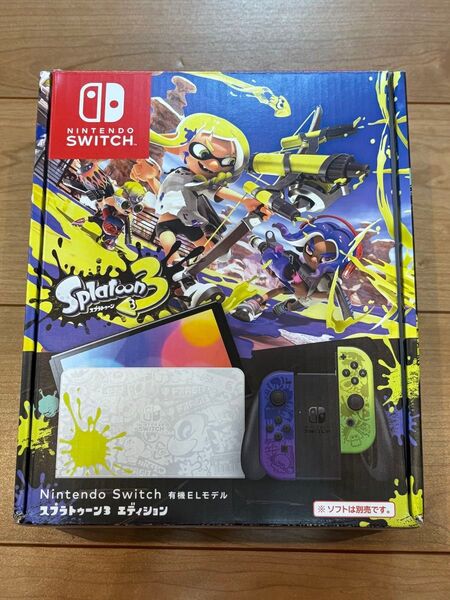 Nintendo switch 有機ELモデル スプラトゥーン3エディション